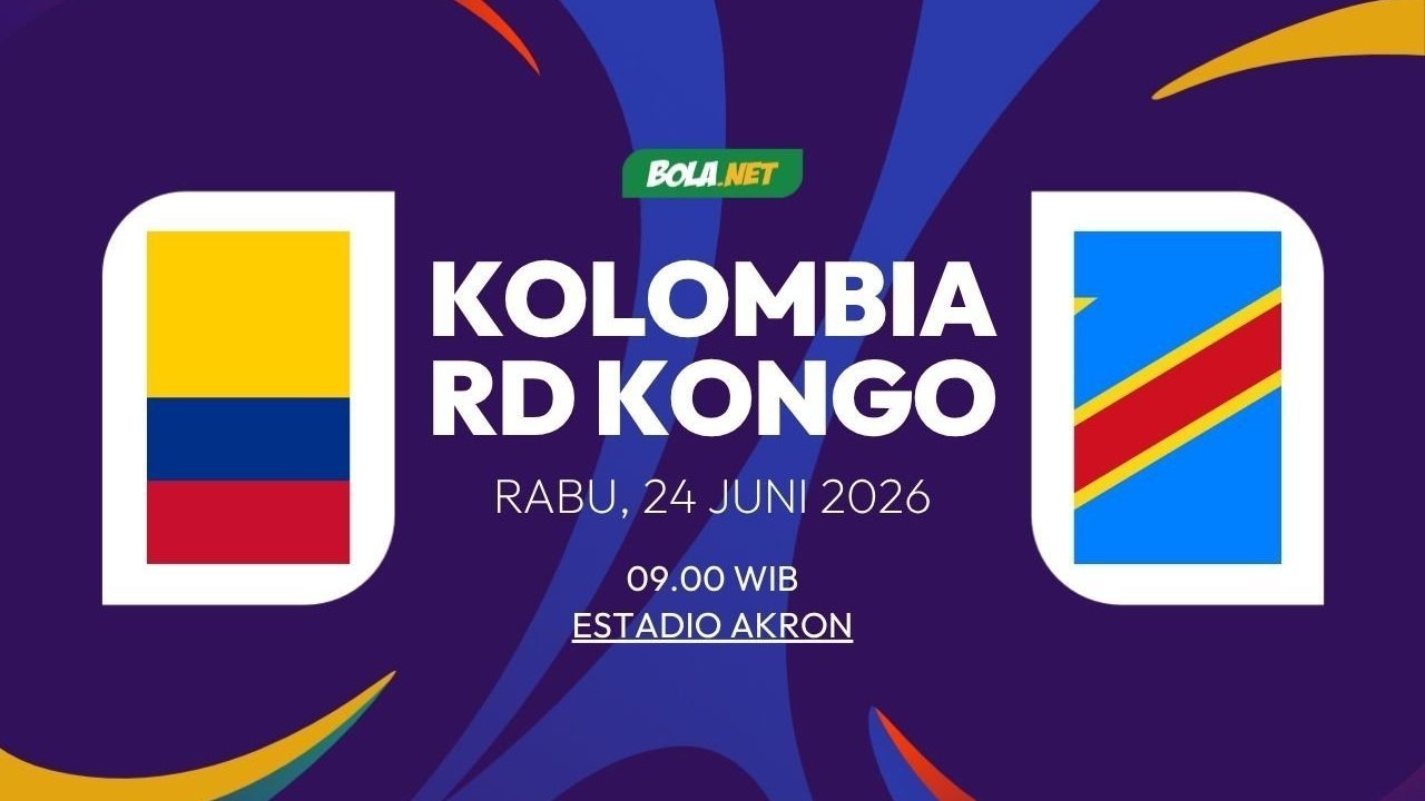 Prediksi Piala Dunia 2026: Kolombia vs RD Kongo 24 Juni 2026